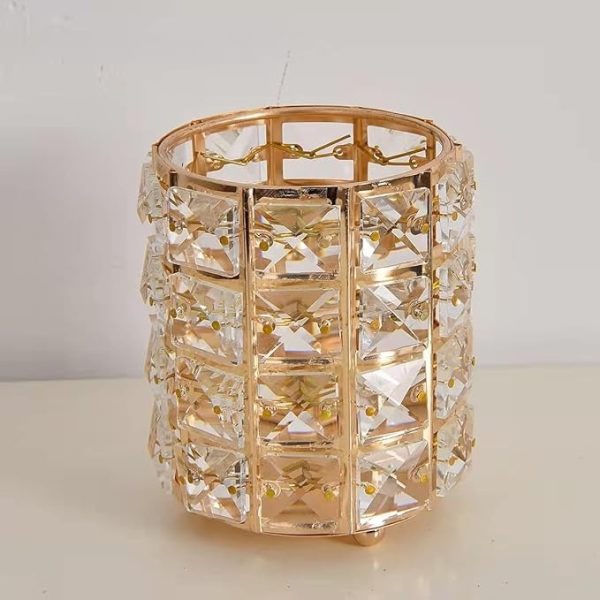 Crystal Makeup Brush & Pen Holder