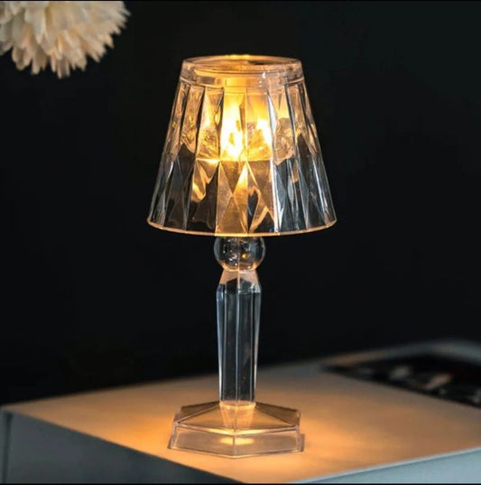 Crystal Diamond Table Lamp