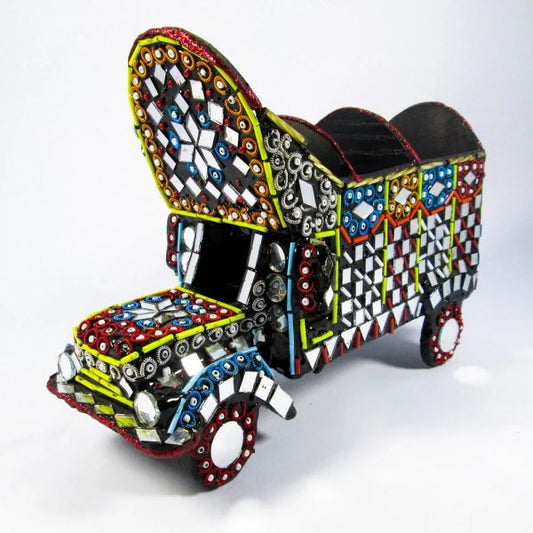 Truck Art Decorative Miniature Glass Work